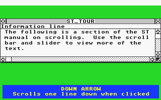 Atari ST Tour atari screenshot